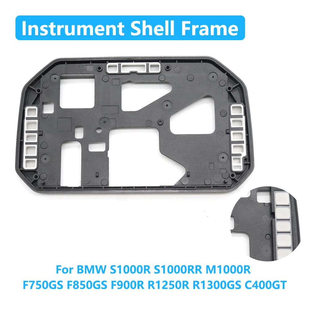 

For BMW S1000R S1000RR M1000R F750 F850 GS F900R R1250R R1300GS Motorcycle LCD Meter External Frame Display Fixing Bracket