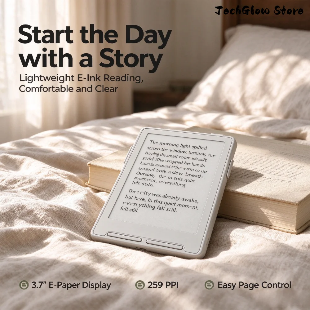 Czytnik e-booków XTEINK X3 z wyświetlaczem E-Ink przyjaznym dla oczu, mini przenośne urządzenie do czytania cyfrowego X3 jest bardziej zaawansowane niż X4. — zdjęcie produktu 6