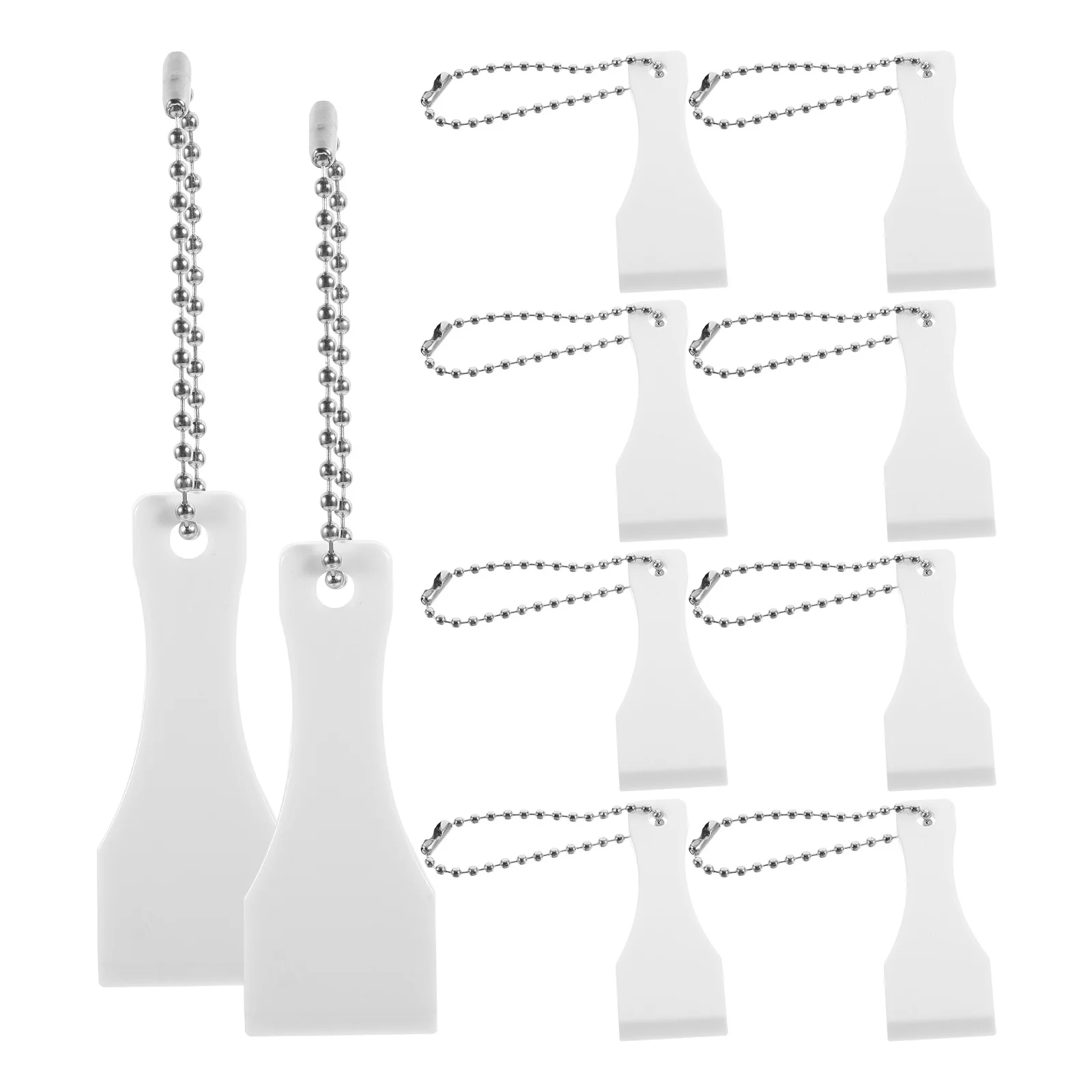 10Pcs Lottery Scratcher Small Plastic Scraper Ticket Label Remover Portable Card Scraping Tool for tickets