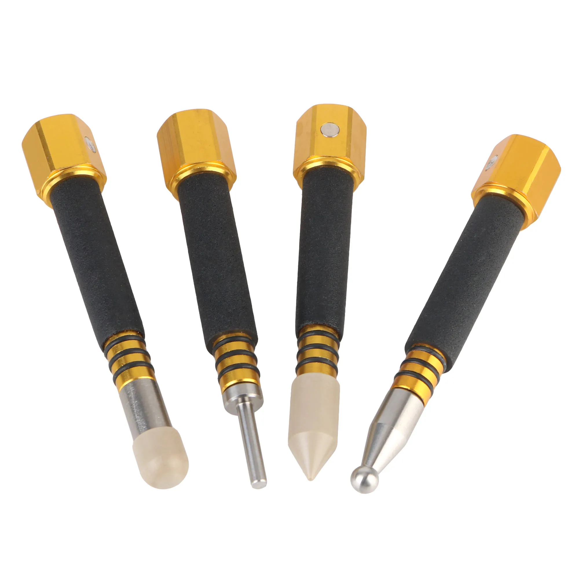 Car Accessories Anti-Slip Tap Down Pen Magnetic Grip Dent Repair Tool Free Tool Paintless 4Pcs Car Body Dent Repair Tool