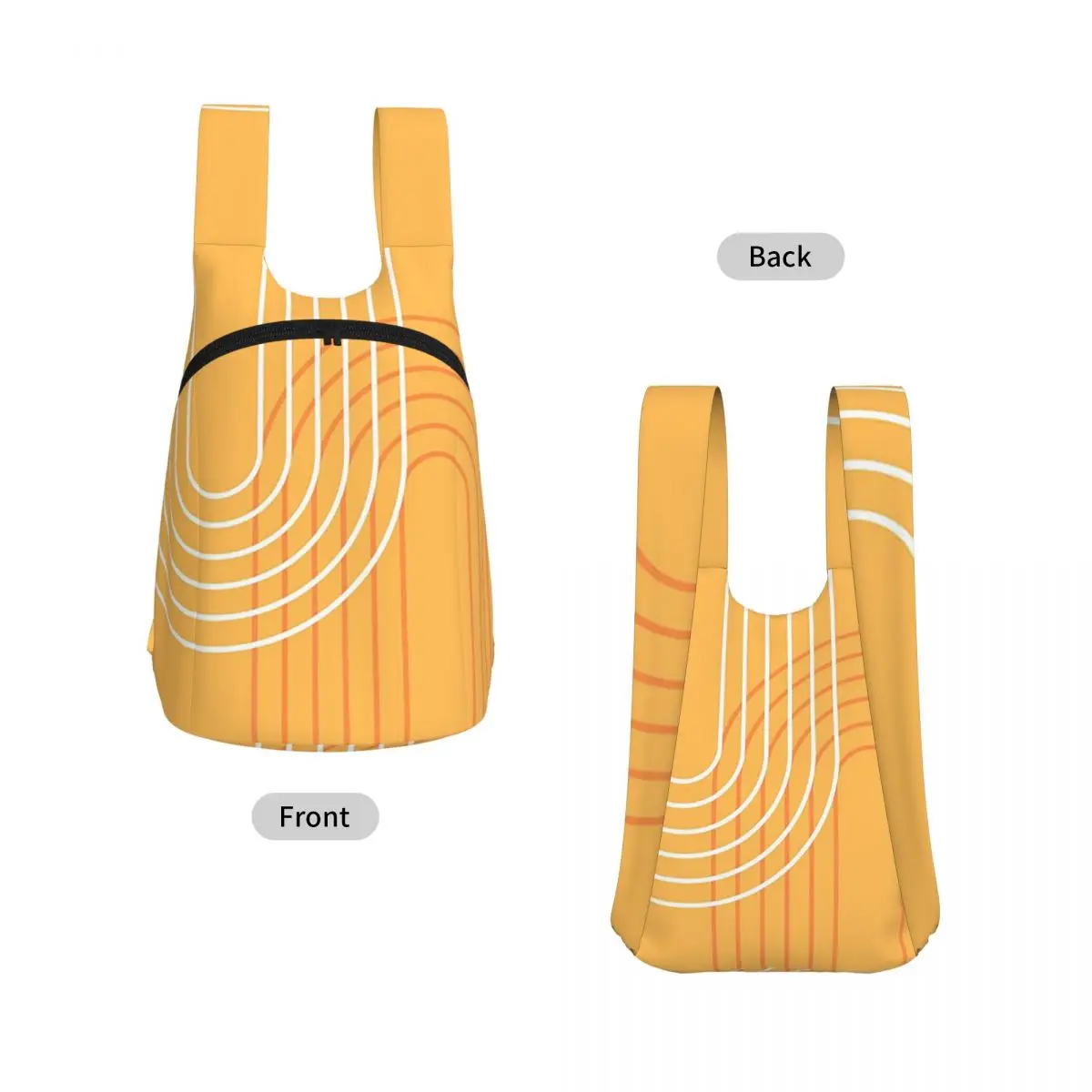Modern Contemporary Arch Line Art Backpack Student Storage BookBag Kids School Bag Computer Shoulder Bags for Boys Girls