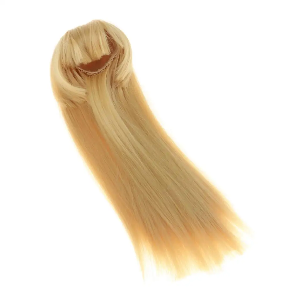 

1/3 BJD Dolls Straight Wig Hair for Supper , DOD MSD DZ SD Dolls DIY Customizing Accessories