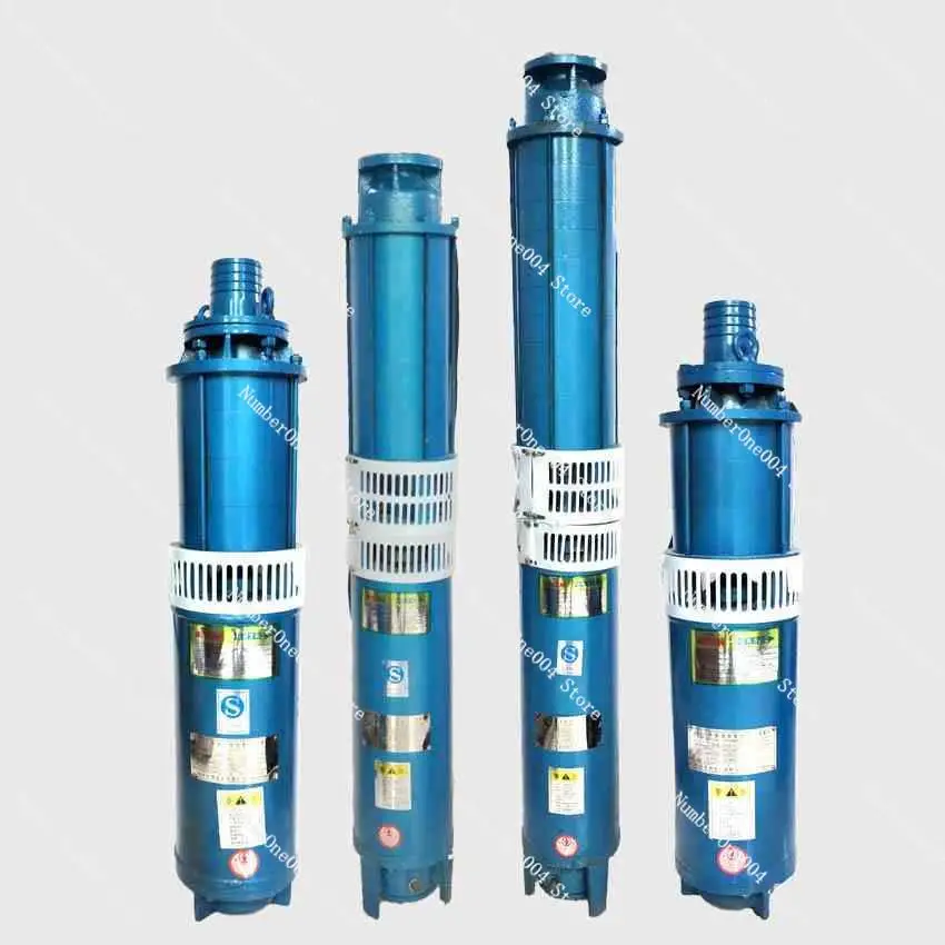 Pump Industry Deep Well Submersible Pump 200QJ80-44-15kw Single Strand Cable Extended To 30 Meters