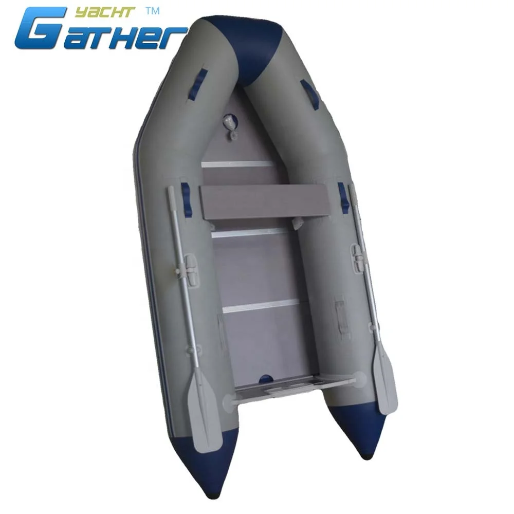 Yacht 9.8ft  Approvale Motor Pvc Inflatable Rubber Boats with Aluminium Floor