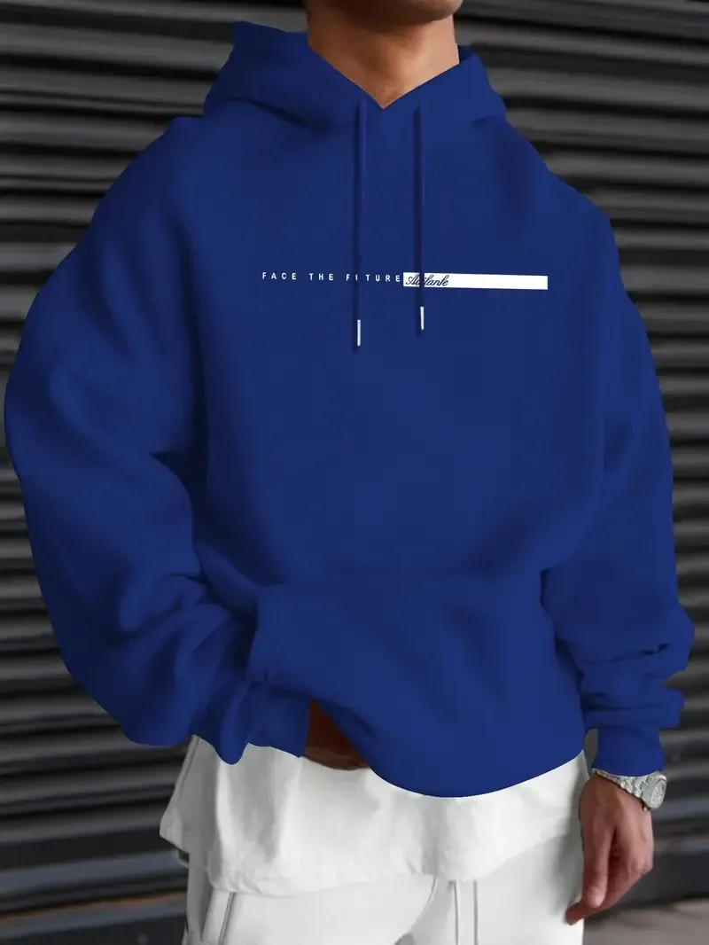 The new 3D printed fashionable versatile comfortable and casual outdoor street style men's sportswear for the autumn of 2025