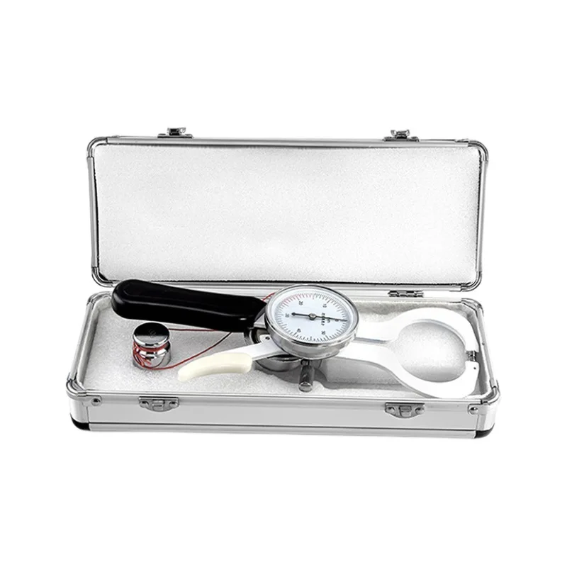 Hot Sale Handheld Body Fat Thickness Gauge Sebum Meter with Measurement Caliper Medical  fast shipping