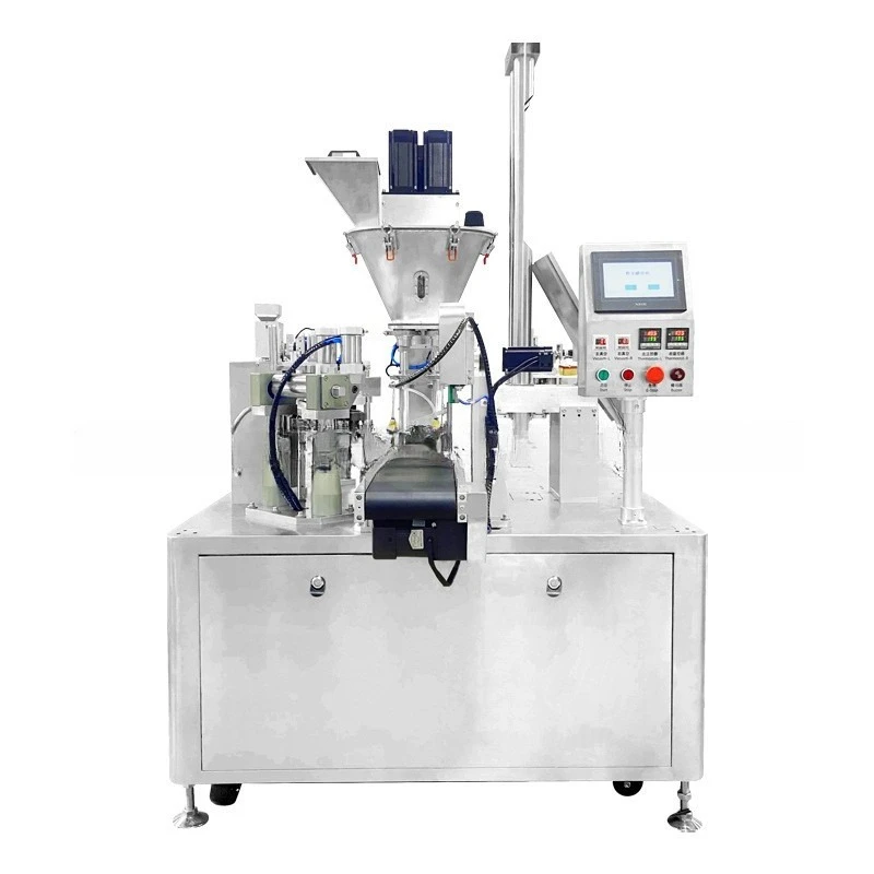 Tea capsule automatic filling and sealing machine