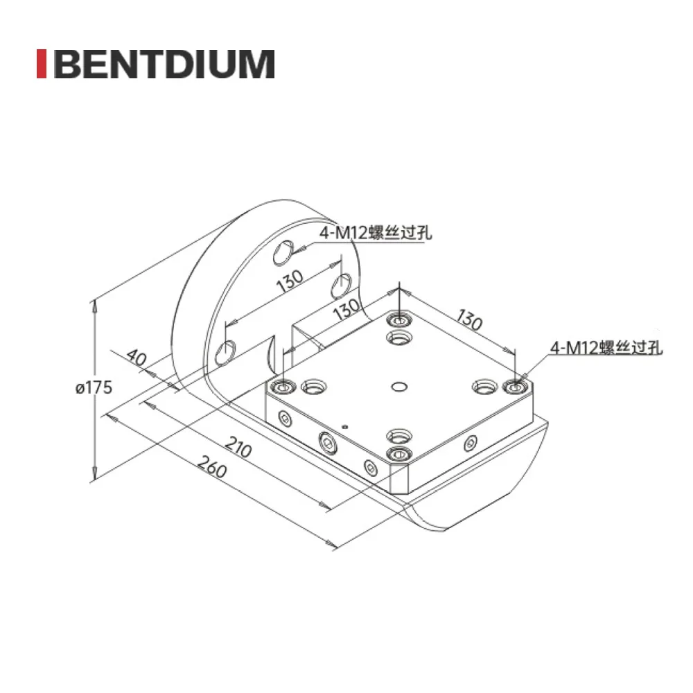 96 Low Profile Adapters with L-base Plate
