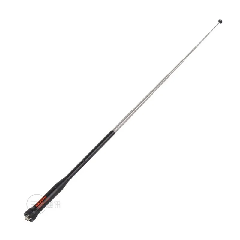 

SRJ775 UV dual-stage handheld walkie-talkie tie rod telescopic handset antenna, suitable for Baofeng Xiaomi Quansheng