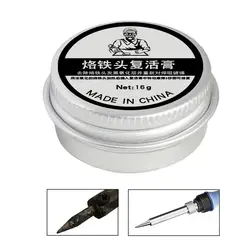 1PC Non-stick Tin Electrical Soldering Iron Tip Refresher Solder Cream Clean Paste Solder Iron Tip Head Resurrection 6/16/30g