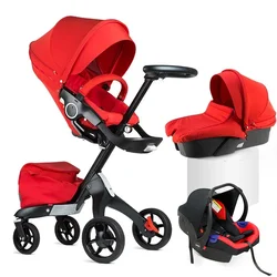 Baby Stroller Luxury Multifunctional Car Seat 3 in 1 For Newborn Prams Infant Buggy Safety Cart Carriage