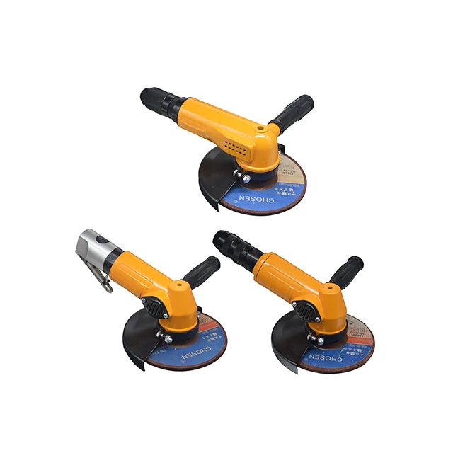 Hot Selling Now SJ125B Portable Pneumatic Angle Grinder For Grinding, Cutting And Sanding Applications