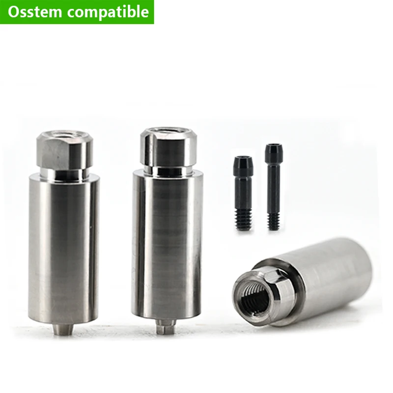 

OSSTEM Pre Milled Abutment Blank for Dental Implant System Pre-milled Titanium Base to Design Custom Abutments 24H Fast Shipping