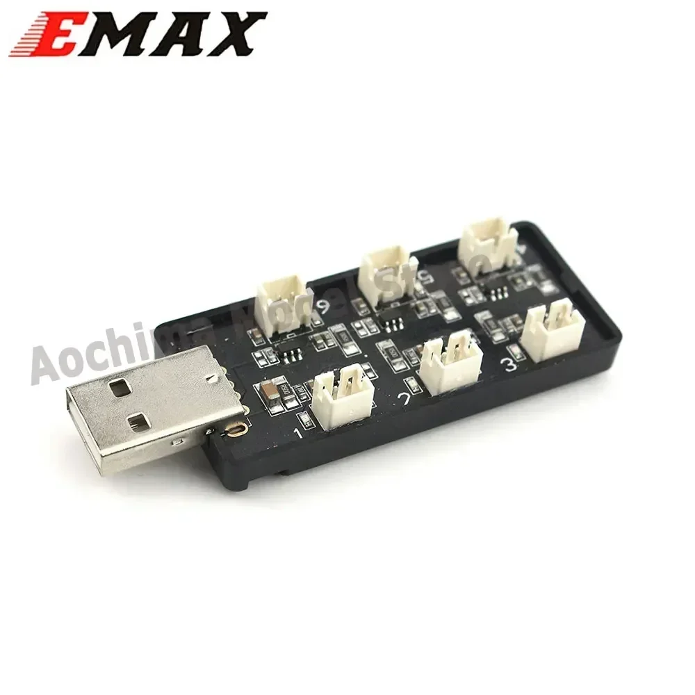 Emax New Tinyhawk S Replacement Kit, 75mm Frame 600TVL Camera 6-Port USB, 0802 15500KV Motor 1S, RC FPV Spare Parts