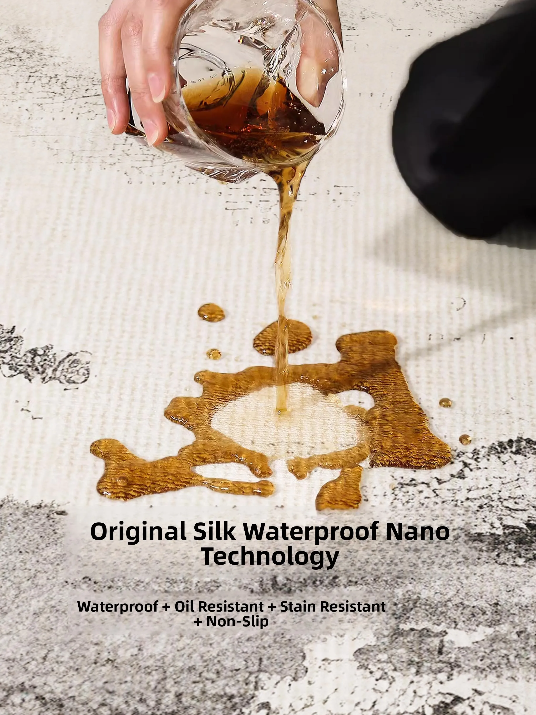 

Italian Sle Waterproof Carpet Luxury Sensation Living Room Bedroom Area Rug No Wa Required Vintage Esports Room Mat
