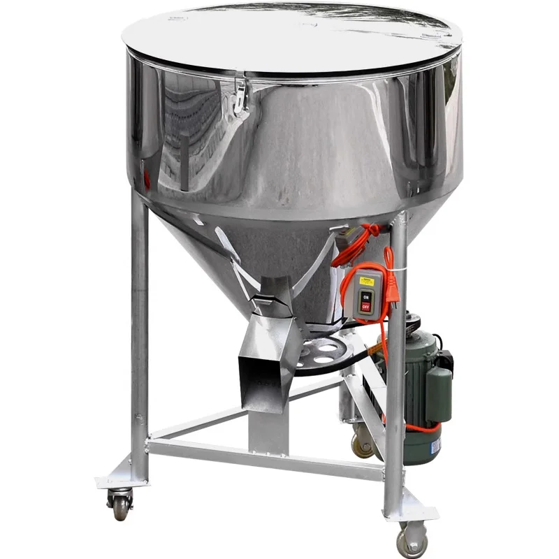 

Feed mixer Farming equipment Small home or business use Wet and dry Plastic pellet mixer 2200W