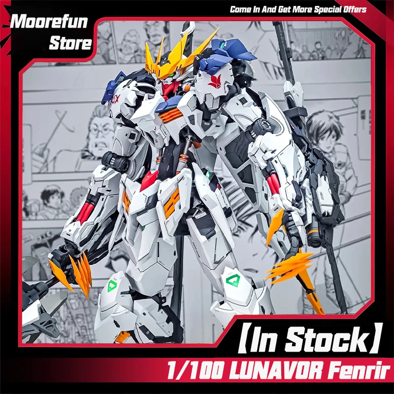 【IN STOCK】LUNAVOR MG 1/100 Wolf King Barbatos ASW-G-08 GK Assembly Model Kits Action Figure Plastic Robot Toys Christmas Gifts