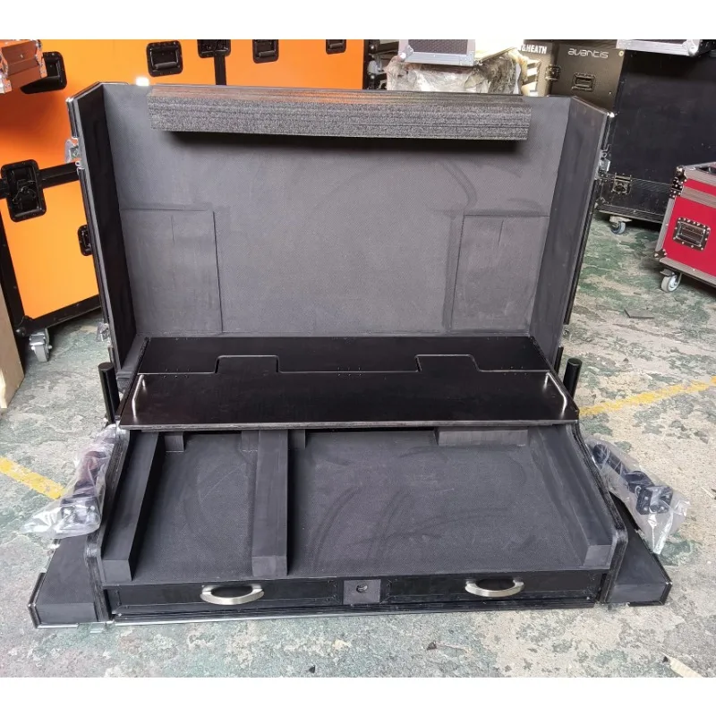 Customized Flight Case for GMA3 on PC and Command Wing and Fader Wing Dual Flight Road Case