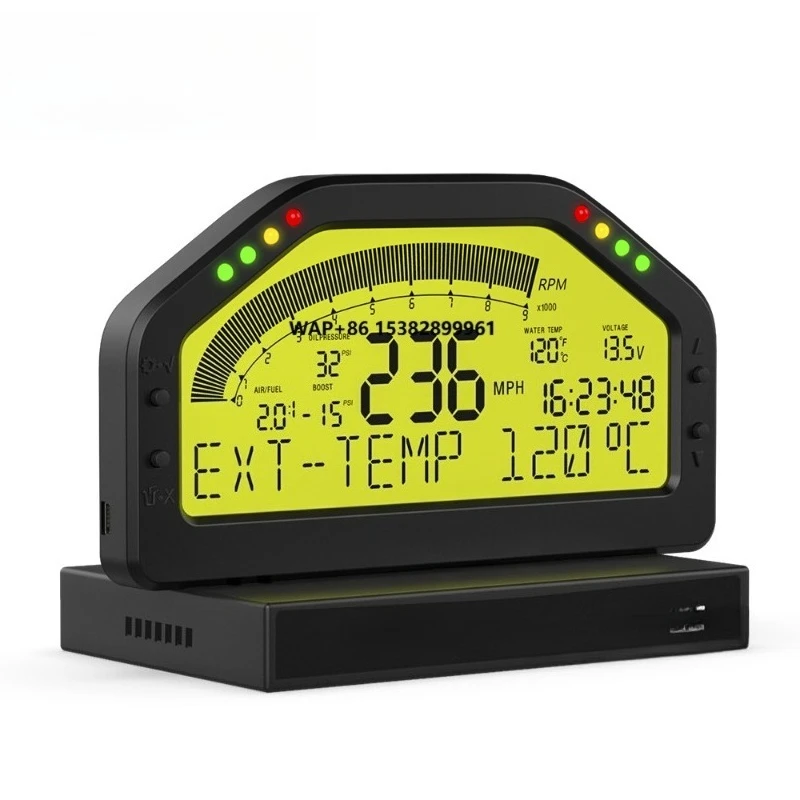 

QSF новый универсальный многофункциональный автомобильный модернизированный/обновленный прибор, усиление оборотов в минуту, скорость выхлопных газов, соотношение воздуха и топлива, манометр DO904