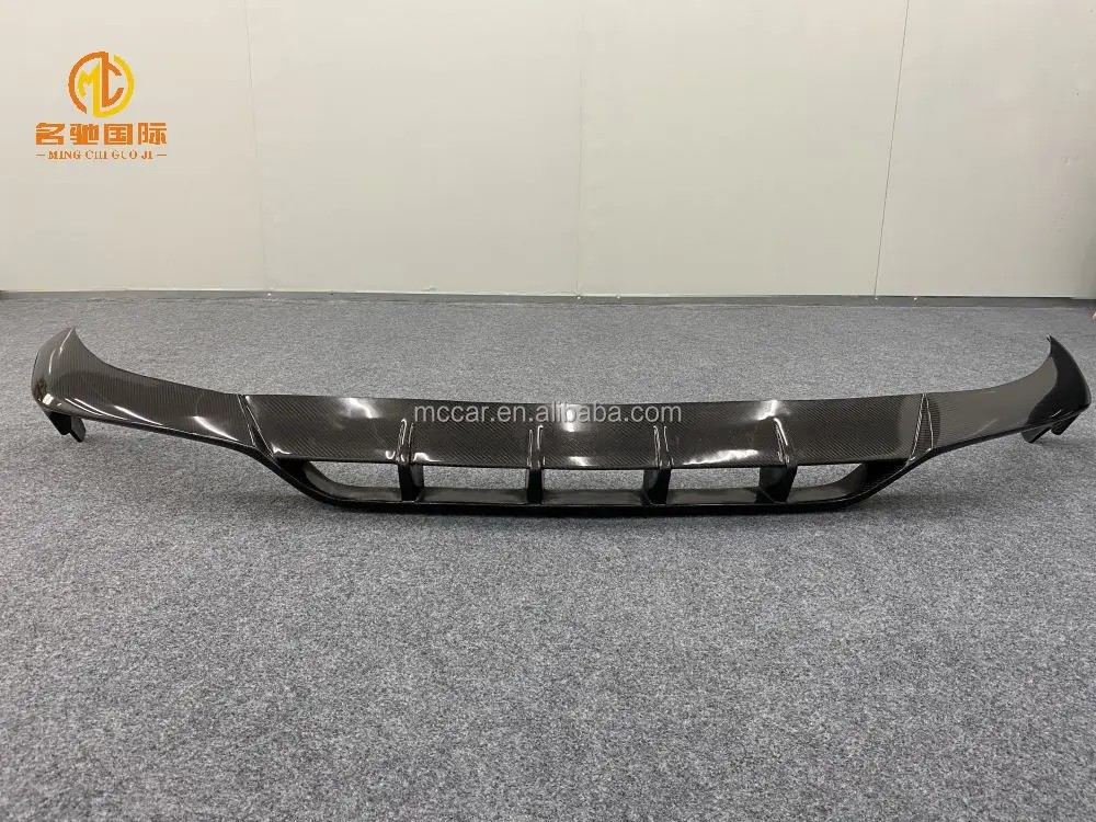 For Mercedes-Benz GLC63 COUPE SUV front lip carbon fiber T style 2015-2018 front lip front bumper