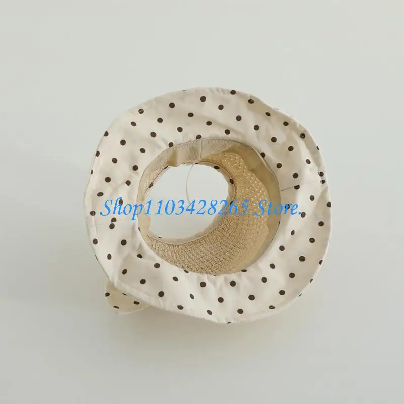 

Kids Sun Hat Girls Bucket Caps Headwear with Unique Design for Outdoor Activity G2TE