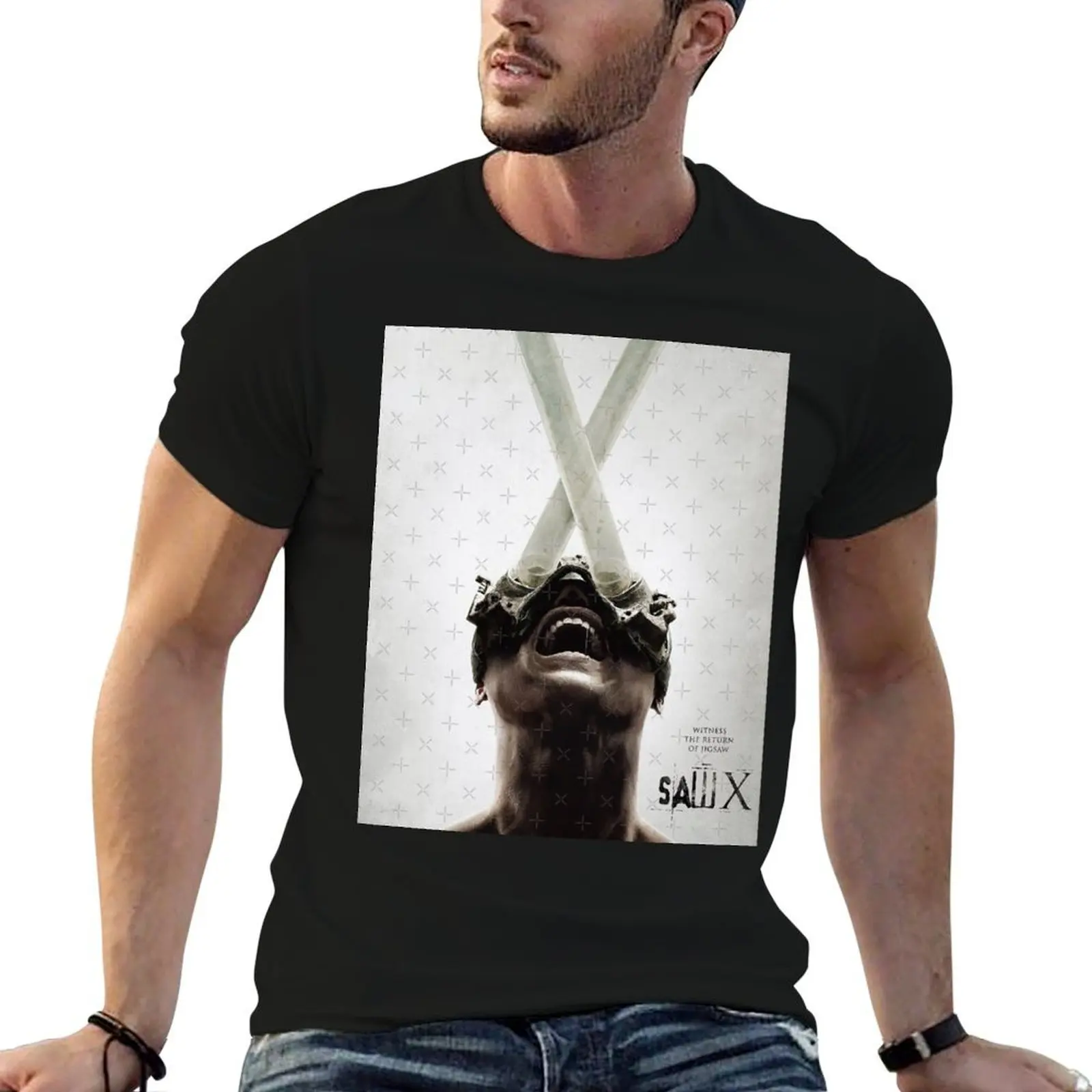 

Saw X, Saw X Movie 2023 T-Shirt funny t shirts dark humor man t shirt graphic man t shirts graphic T-shirt