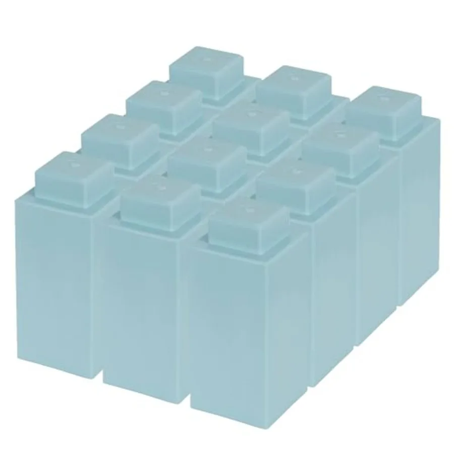 

3" x 3" Single Life-Size Plastic Modular Bulk Pack | Giant Building Blocks | Easy to Connect & Reuse | Build Displays&Structures
