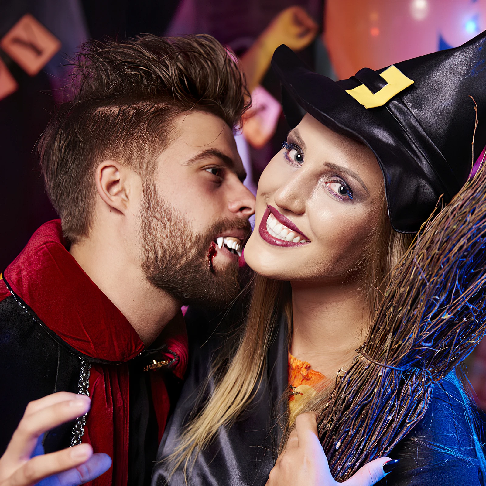 

3 Pairs Vampire Dentures Fake Fangs Cosplay Teeth Decorations Elasticity Man False Teeth Halloween Party Accessories