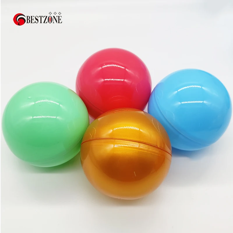 50Pcs/Lot 100MM 3.93Inch Toy Capsules Plastic PP Round Balls Eggshell Empty Container For Gashapon Gumball Vending Machine