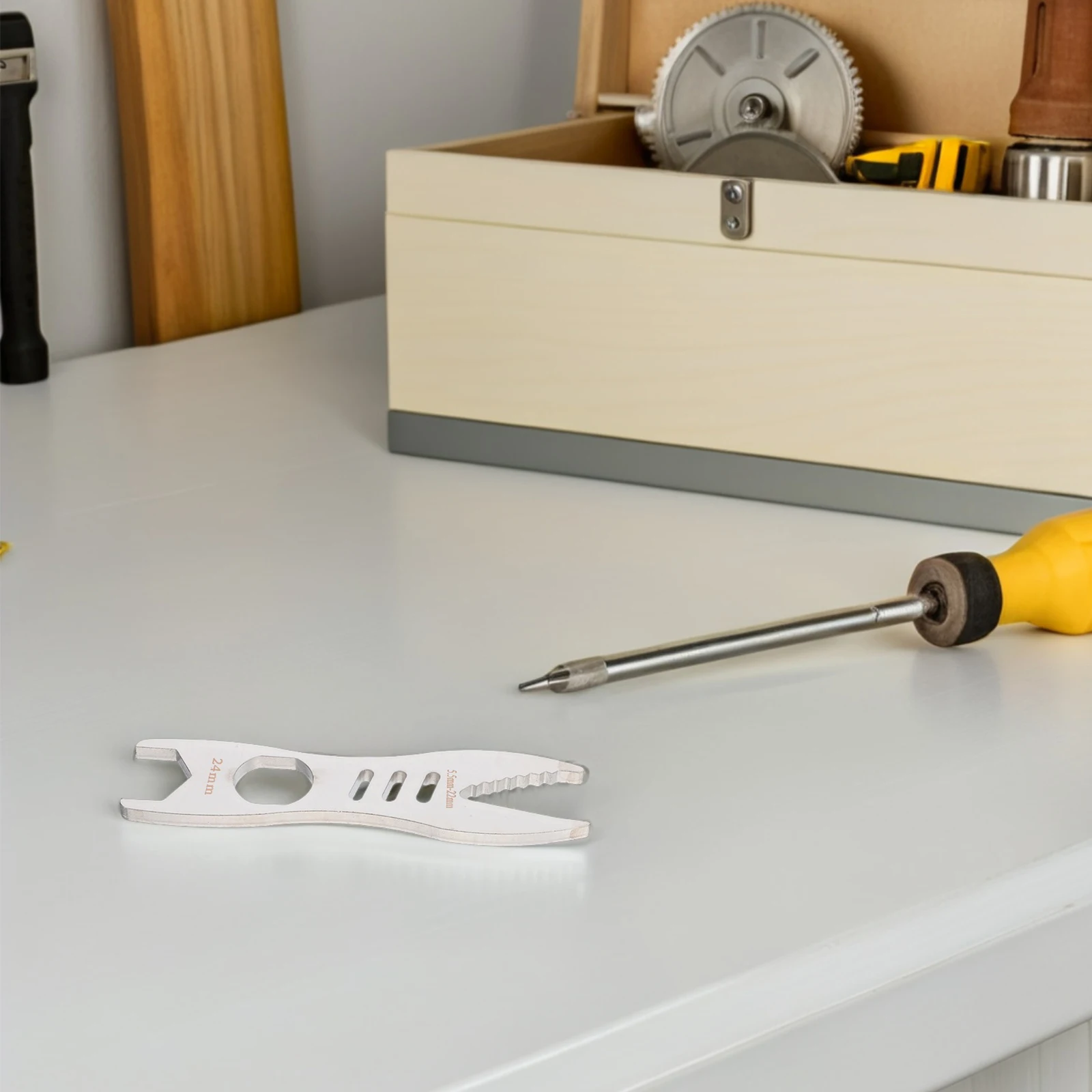 

Multifunctional Self-Locking Double-Ended Wrench Heavy-Duty Labor-Saving Universal Spanner Tool For Home Plumbing Hardware