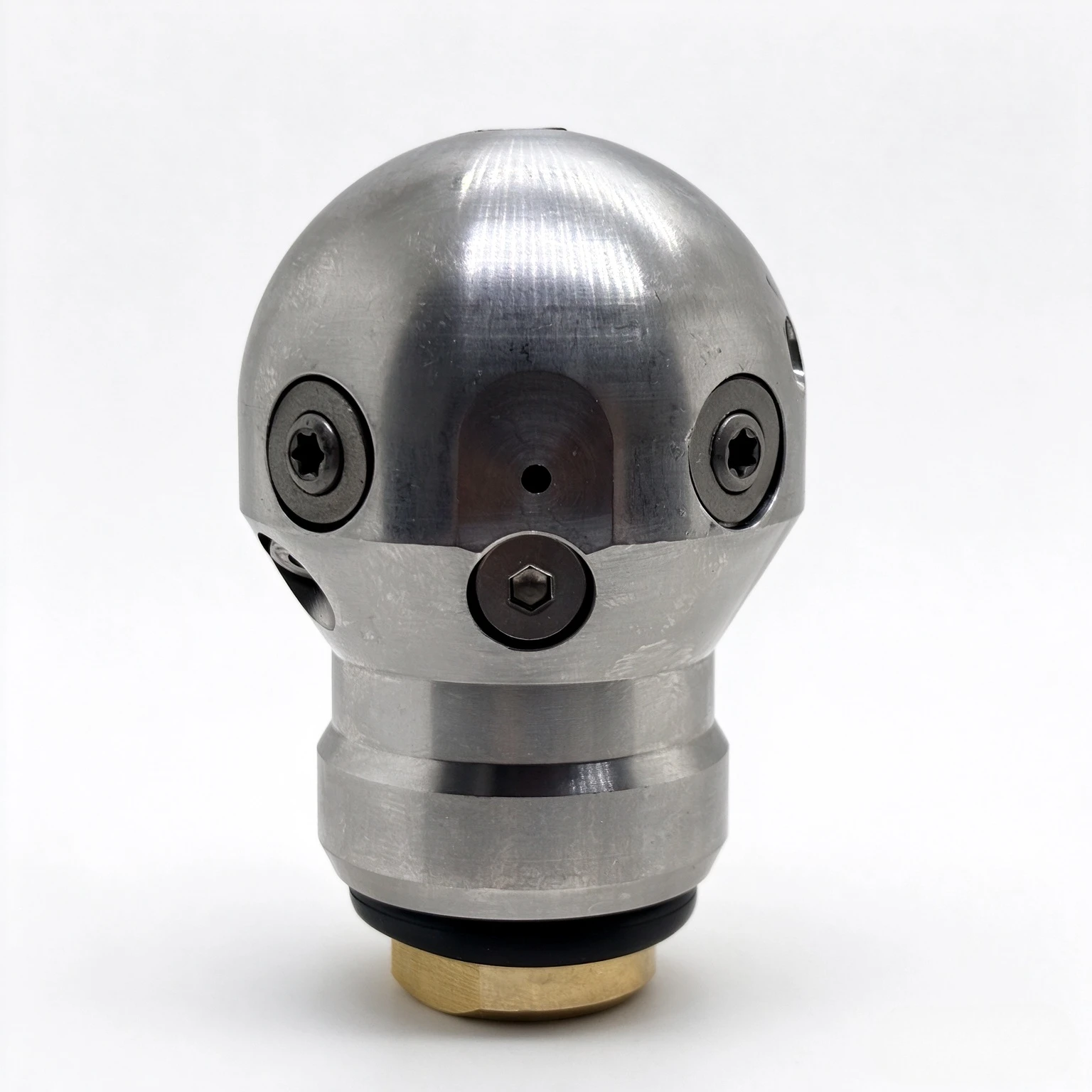3/8' Warthog Rotary Nozzle High Pressure Cleaning 360° Degree Rotary Cleaning Lamp Nozzle Pipe Drain Cleaning Rotating Sewer Jet