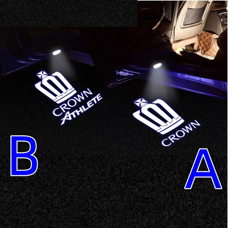 2pcs Courtesy Car Door Projector LED Welcome Lights Decor For Crown JZS171 JZS171W JZX175 GRS180 GRS200 GRS182