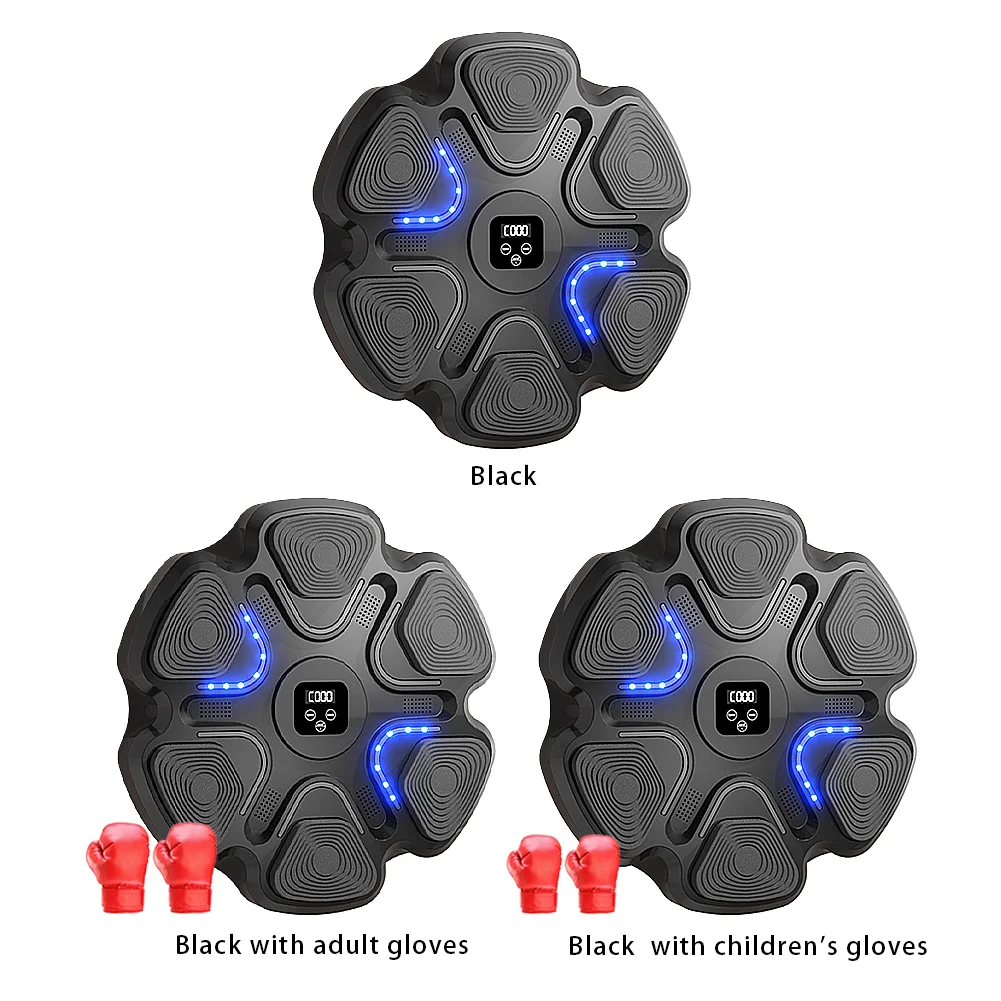music-boxing-machine-wall-mounted-exercise-equipment-bluetooth-compatible-boxing-trainer-adjustable-speed-for-response-training