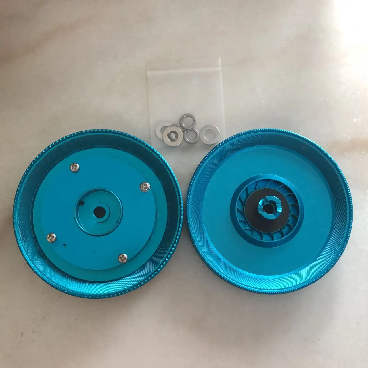 

Аксессуары для сельскохозяйственных дронов Agras: синий распылительный диск из алюминиевого сплава для DJI T40 T50