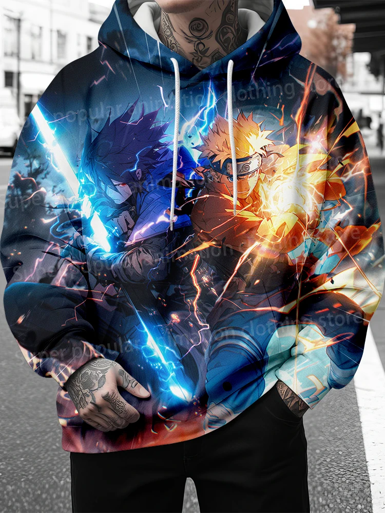 

Наруто Наруто Саске Какаши толстовка с капюшоном аниме 3d принт осень и зима уличный повседневный свитер с капюшоном для мужчин и женщин