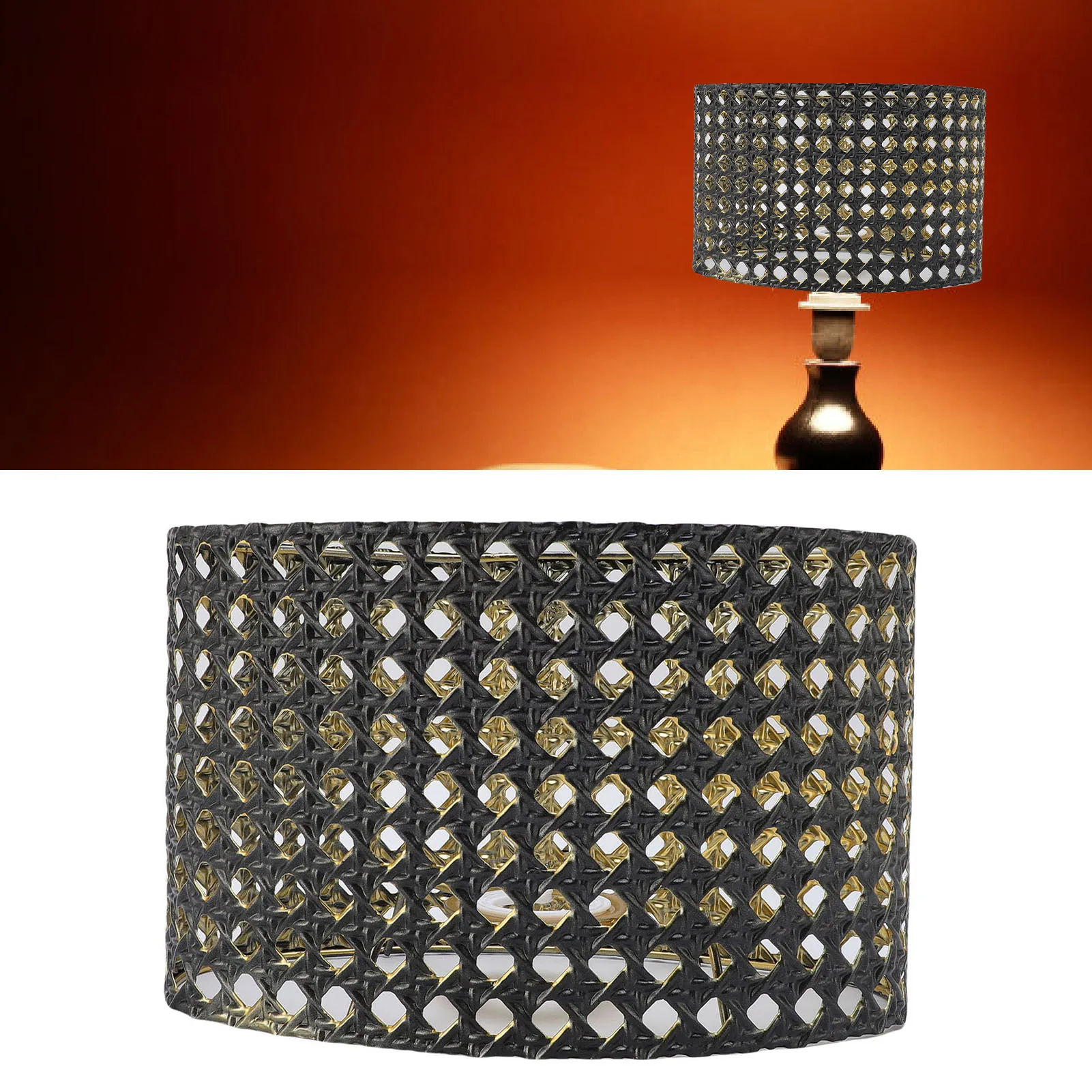 

Decorative Lampshade Lamp Shade Oval Shaped Metal Decorative Hollow Out Lampshade for E27 E14 Table Lamp Floor Lamp