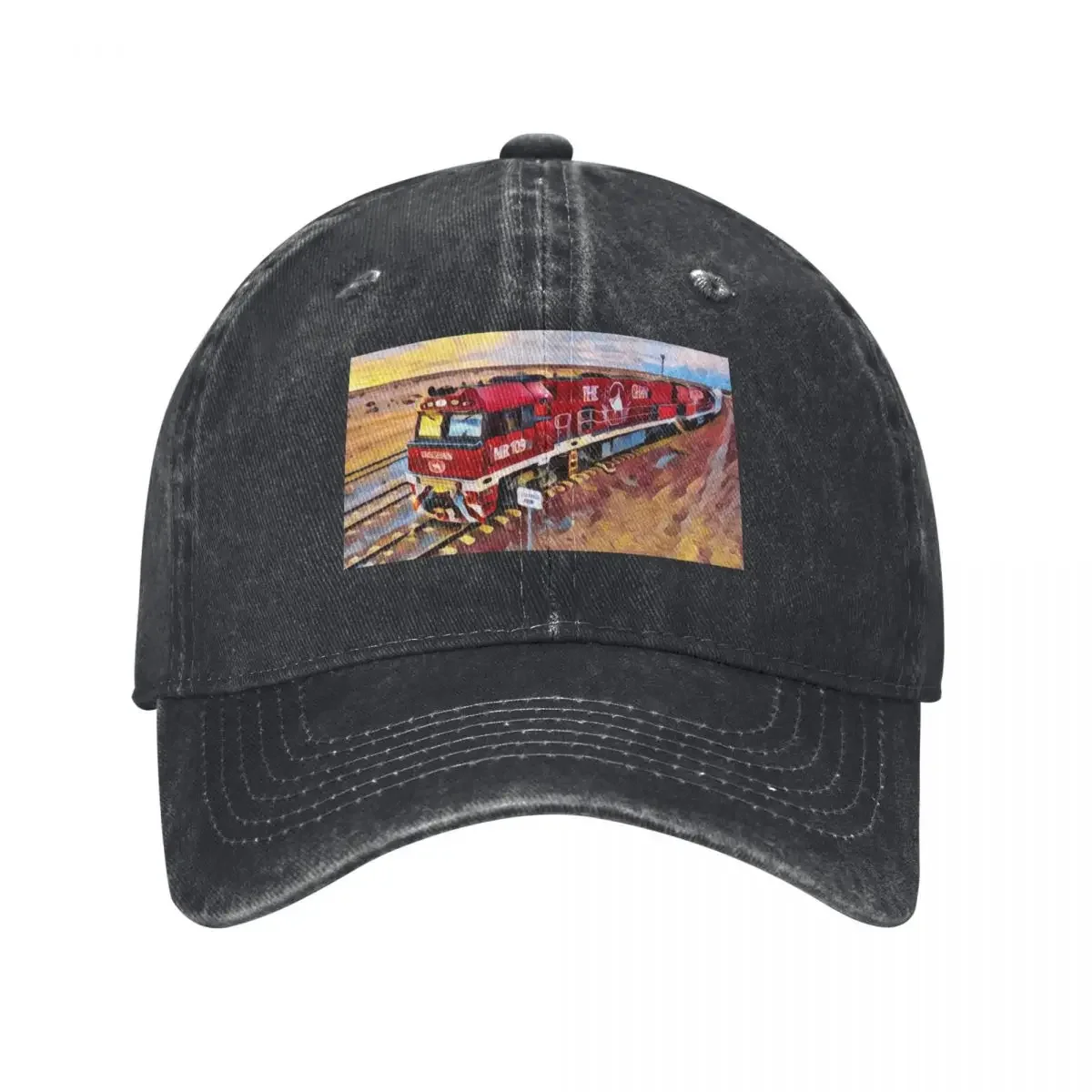 

The Ghan Train Australia Baseball Cap hard hat Golf Wear Female Men's