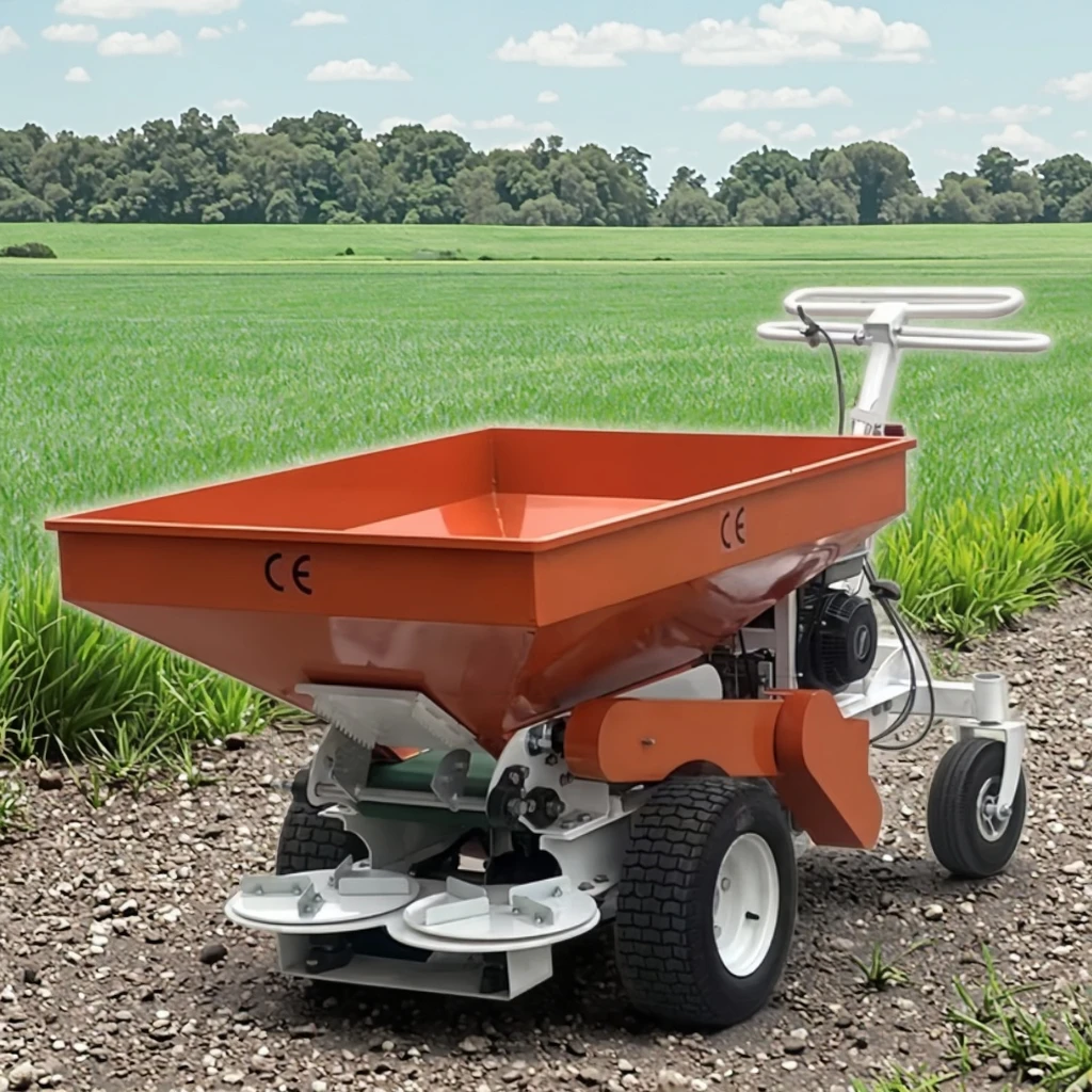 High Quality Agricultural Wide Area Self-propelled Lawn Seed Spreader For Fertilizer Spreader
