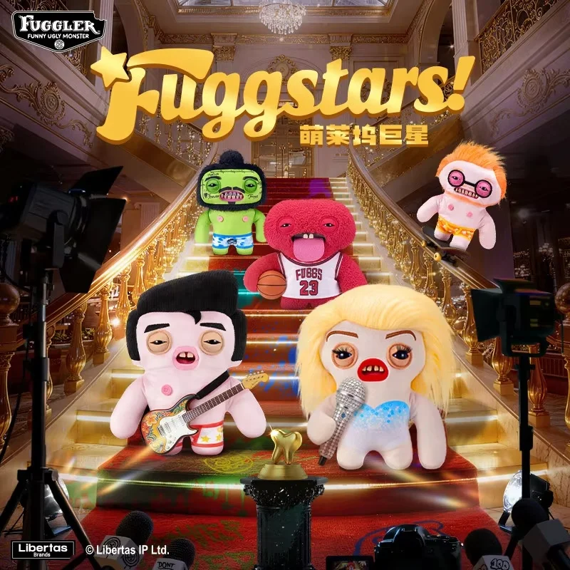 

Оригинальная плюшевая игрушка Fuggler Hollywood Star Monster в наличии: необычно очаровательная, причудливая коллекционная фигурка, стильное украшение для рабочего стола, подарки