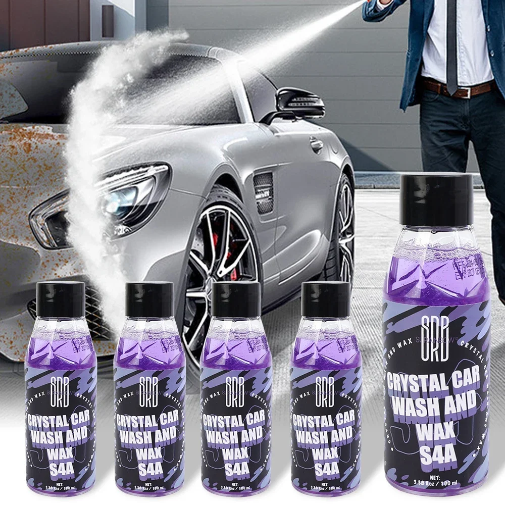 Crystal Plated Car Wash Essence Water Repellent Glazing Coating Agent Water Activated Car Wash Solution Car Washing Foam Agent