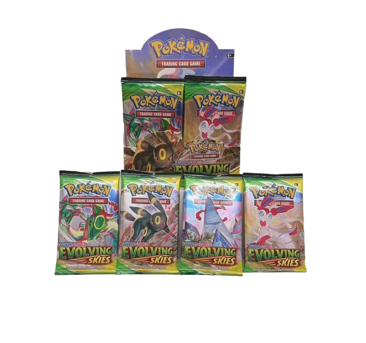 Boîte de boosters Pokémon TCG Evolving Skies ! Paquets scellés, tirages rares. Parfait pour les collectionneurs. Achetez maintenant ! # PokemonTCG # EvolvingSkies