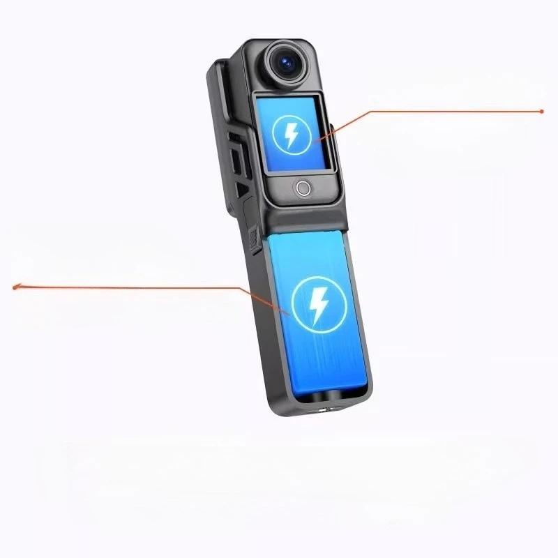 [With Magnetic Lanyard] C400 Sports Thumb Camera Pocket Camera Recorder Vlog