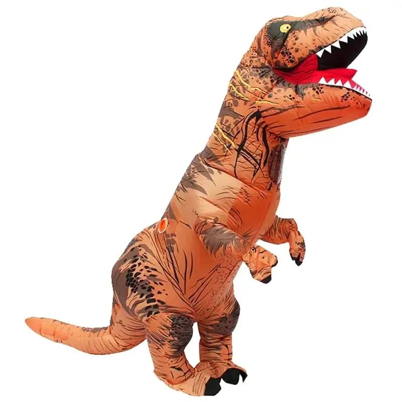 

Cross Border Halloween New Walking Tyrannosaurus Rex Inflatable Costume Holiday Party Cosplay Running Dragon Inflatable Costume