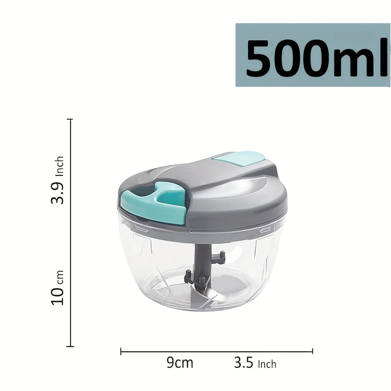 효율적인 야채 다지기, 썰기 및 가공을 위한 3-in-1 핸드 블렌더 주방 도구