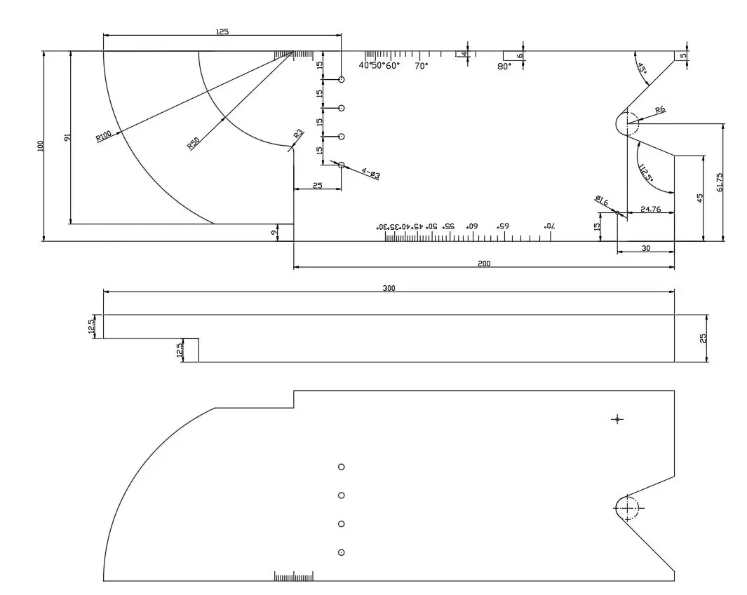 ISO 19675 PAUT IIW Block | NDT Phased Array Ultrasonic Calibration Test Block