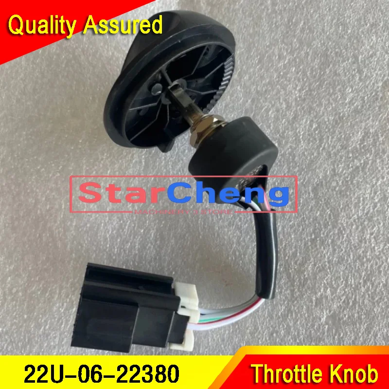 Positioner 22U-06-22380 22U0622380 Throttle Knob For PC200-7PC200-8 Excavator Spare Parts