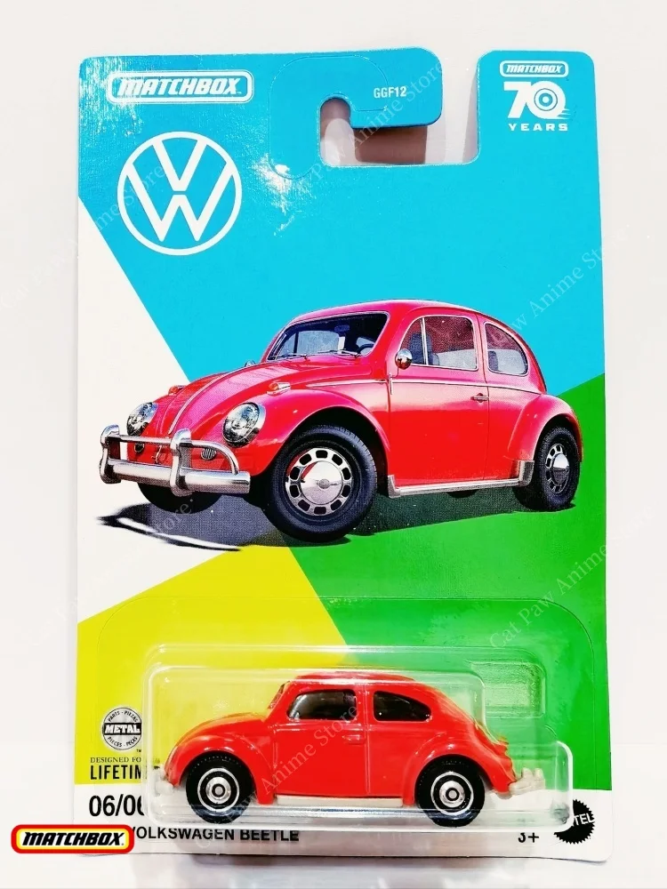 Matchbox Volkswagen 70th Anniversary Edition Toy Set - Camargue Beetle Golf And 181 Models Diecast Cars Collection  GGF12 view 5