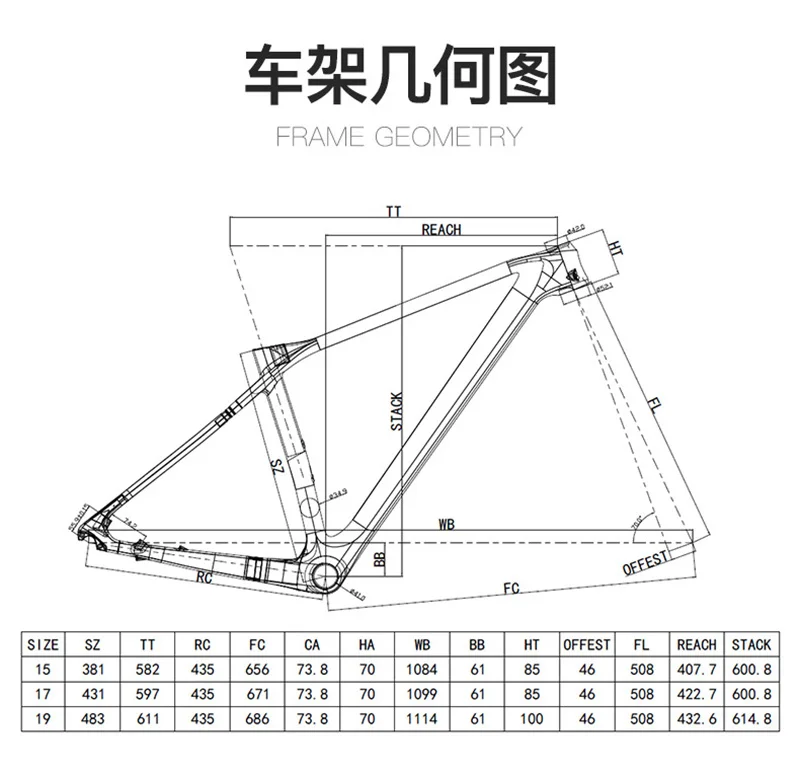 Mountain Bike Carbon Fiber Frame TWITTER  29er 27.5er Quick Release Off-Road Vehicle Frameset AM XC BB92 Super Light