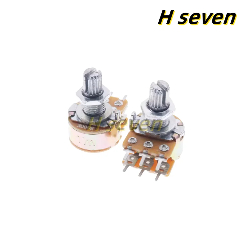 10pcs WH148 Potentiometers B1K/2K/5K/10K/20K/50K/100K/500K/1M 6pin 15MM