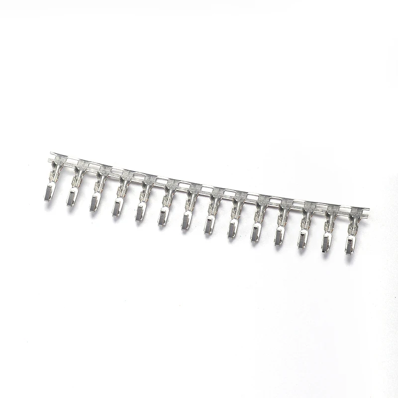 100pcs Line Pressing Terminal Reed Assorted Sizes XH2.54 PH2.0 CH3.96  Dupont SM ZH1.5 1.25 Strip Metal Needle for Electronics
